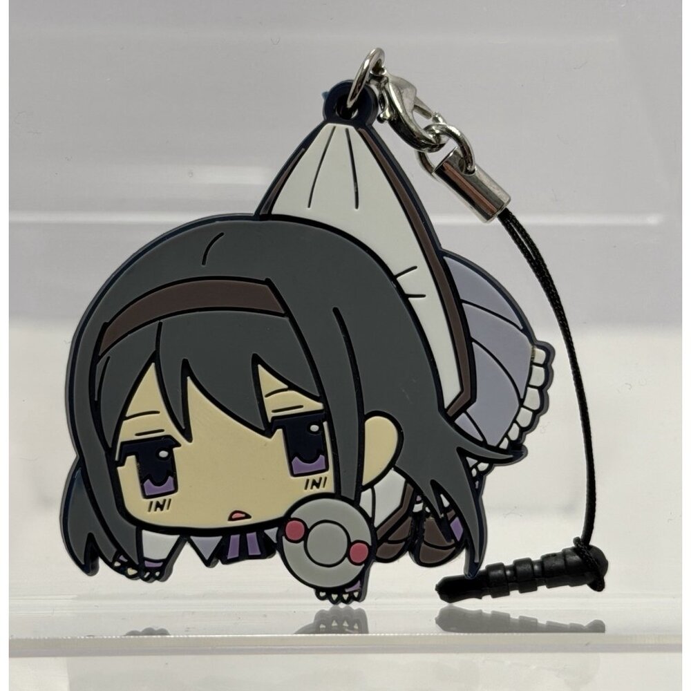 Cospa 2013 Puella Magi Madoka Magica Homura Akemi Anime Rubber Strap Keychain